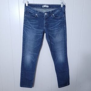 Levi’s Demi Curve Low Rise Skinny Jeans Women’s 31 Medium Wash Stretch Denim